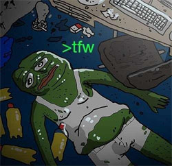Sad Frog表情图片